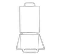 Professional Folding Salon Glass Hanging Glasses with Adjustable Hanging Frame for Precise Haircutting and Styling Professional Glass Folding Barber