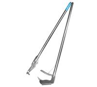 Professional Folding Snake Reptile Catcher Clamp Garbage Clip Tool with Adjustable Curved Jaw