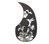 Professional Folk Acoustic Guitar Rosewood Pickguard Self-adhesive Pick Guard Sticker For Guitar Accessories