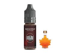 Professional Food Grade Maple Syrup Extract 10ml for Pancakes, Baking & Breakfast Treats by Galaxy Food Flavours