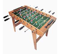 Professional Foosball Table with 8 Handle,Wooden Competition Sized,Tabletop Soccer Game for Kids and Adults Home