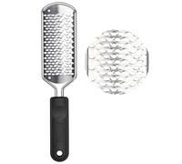 Professional Foot Files,Colossal Stainless Steel Detachable Foot Scrubber, Foot Scrub Supplies, Professional Pedicure Tools Washable and Reusable