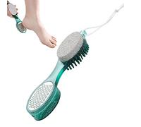 Professional Foot Files, Premium 4 in 1 Pedicure Foot File, Foot File Scrubber with Pumice Stone Sandpaper, Foot Rasp File Dead Skin & Callus Remover, Foot Care for Wet & Dry Cracked Feet