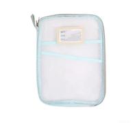 Professional For A4 Mesh Zipper Bag Built for Organizing Reports, Exams, and For Office Materials Without Bulk (Green)