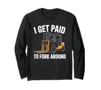 Professional Forklift Operator & Engineering Humor Logistic Long Sleeve T-Shirt
