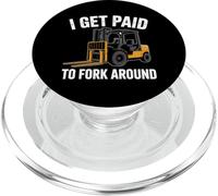 Professional Forklift Operator & Engineering Humor Logistic PopSockets PopGrip for MagSafe