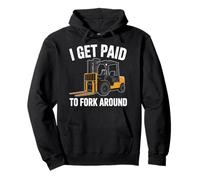 Professional Forklift Operator & Engineering Humor Logistic Pullover Hoodie