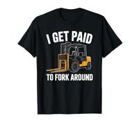 Professional Forklift Operator & Engineering Humor Logistic T-Shirt