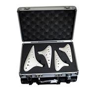 Professional Four-piece Set 12-hole Ocarina Smoked/cracked AC/SF/SG/SC Tone Ceramic Ocarina Musical Instrument ocarina instrument (2)