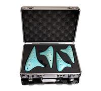 Professional Four-piece Set 12-hole Ocarina Smoked/cracked AC/SF/SG/SC Tone Ceramic Ocarina Musical Instrument ocarina instrument