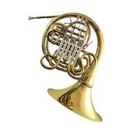 Professional French Horn 4-key Double Row Split French Horn Instrument B Flat To F Professional French Horn With Accessories
