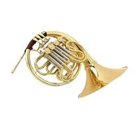 Professional French Horn 4 Keys Double French Horn In B Flat/F Yellow Brass Lacquer Gold Split French Horn With Accessories