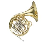 Professional French Horn B Flat Four-key Integrated Double Row French Horn Brass Instrument Professional Playing Type French Horn