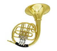 Professional French Horn B Flat Single Row 3-key Split French Horn Instrument Adult Professional Playing Type French Horn With Case