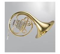 Professional French Horn B-flat Three-key Single-row French Horn Brass Instrument For Beginners And Professional Playing Type French Horn