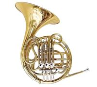 Professional French Horn B Flat Tuning Cornet Trumpet With Three Single Keys For Practice Performance Professional French Horn