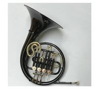 Professional French Horn Bb Tone Single French Horn Instruments Black Detachable Bell French Horn Wiht Case