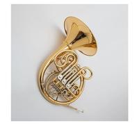 Professional French Horn Brass Musical Instrument 4 Key F/Bb Tone Gold Brass Double French Horn With Accessories
