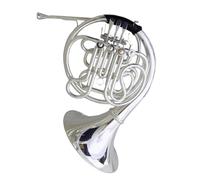 Professional French Horn F/Bb Tone Double French Horn Instruments Split Type Bell Silver Plated French Horn With Case Mouthpiece