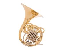 Professional French Horn Four Key Double Row F Bb Major Professional Performance Lacquer Gold
