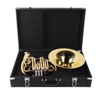 Professional French Horn High-end 4-key B Flat Single Row Split French Horn Instrument Adult Professional French Horn With Case