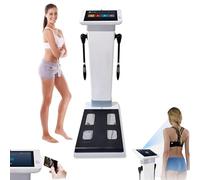 Professional Full Body Composition Analyzer Scale, Body Scanner Health Monitoring Fat Analyzer Measurement Device Scanner, Multifunctional Weight Fitness Analysis Testing Machine