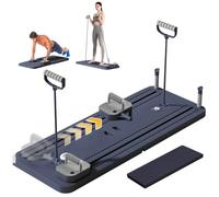 Professional Full-Body Pilates Reformer Board with Auto Rebound - Enhance Core & Ab Strength - Perfect for Men, Women, Home, & Gym Settings
