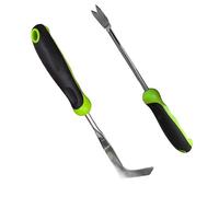 Professional Garden Cracks Weeders Tool L Shape Stainless Steel Lightweight Easy to Clean Gardening Tool Crevice Weeding Kit