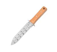 Professional Garden Knife with Leather Sheath, Protective Handguard, for Weeding, Digging A