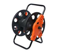 Professional Garden Water Hose Cart - Compact & Mobile Tool for Efficient Watering - Versatile Design for Easy Storage & Transport - Heavy-Duty Industrial Quality