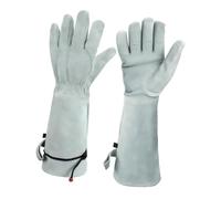 Professional Gardening Gloves with Long Sleeve, Style1 | AntiPuncture Design with Reinforced Palms for Rose Bush Trimming and Cactus Handling, Wear-resistant