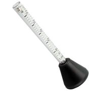 Professional Gas Flow Meter, 0-25 L/min Tester for Mig Tig Welding Torch Nozzle, PC Material 14cm Length