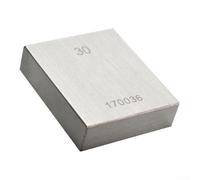 Professional Gauge Block Caliper for Accurate Measurement, High Speed Steel Material, 64 Hardness for Workshop Calibration (1.09)