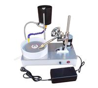 Professional Gem Faceting Machine 120W Rotary Tool, Jewelry Polisher Grinder for Gemstone Jade Polishing, Lapidary Stone Working Equipment