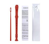 Professional German Style 8-Hole C Key Soprano Recorder for Kids & Beginners - Includes Cleaning Rod & Carry Bag, Ideal for Students & School Band