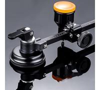 Professional Glass Circle Cutter with Carbide Tip for Cutting 12-20cm Diameter, Includes Cutting Oil and Gloves for Hobbyists and(E)