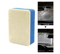 Professional Glass Oil Film Remover Tool - Windshield Cleaning Sponge Brush, Hydrophobic Polishing Pad | Anti Fog Rain Auto Detailing Accessory for Car Window Stain Cleaning M