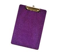 Professional Glittered Acrylic Clipboard Document Organiser Writing Pad with Hanging Hook Metal Clip for School Office Metal Office Clipboard