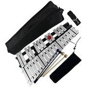 Professional Glockenspiel 30 Notes Foldable Aluminum Stick Stylish Percussion Instrument Glockenspiel Percussion Instrument