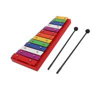 Professional Glockenspiel Professional Colorful Aluminum Birch Xylophone With 13 Tones - Perfect For Percussion And For Creating Music