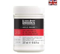 Professional Gloss Super Heavy Gel Medium 237ml - Non-Toxic & Water-Resistant