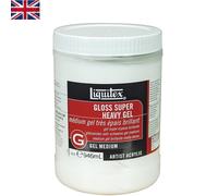 Professional Gloss Super Heavy Gel Medium 946 ml - Non-Toxic & Water Resistant