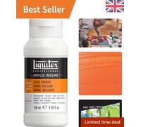 Professional Gloss Varnish - 118ml Acrylic Paint for Arte & Crafts, Non-Toxic