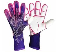 Professional Goalkeeper Gloves with Palm Grip Technology, 6-Size Selection Based on Hand Measurements, Latex Palm with Shock Absorption for Soccer Training B 9