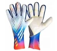 Professional Goalkeeper Gloves with Palm Grip Technology, 6-Size Selection Based on Hand Measurements, Latex Palm with Shock Absorption for Soccer Training A 5
