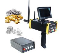 Professional Gold & Metal Detector, High Sensitivity Long Range Underground Scanner with LCD Display, Treasure Hunting Detector for Outdoor Prospecting