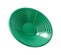 Professional Gold Panning Tool 34cm Green with Meshing Technology to Captures Various Particle Size in Sand & Gravels Green Gold Pan