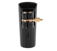 Professional Gold-Plated Alto Saxophone Mouthpiece Ligature Cover Combo- Achieve Comfortable Dynamics & Freedom Expression - Saxophone Replacement Parts & Accessories