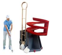 Professional Golf Ball Launcher & Dispenser - Non-Powered Training Machine For Golf Practice | 3D PrintedGolf Simulator For Home, Club, Backyard & Learning, Green Color, Perfect Beginners & Pros