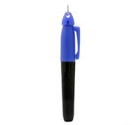 Professional Golf Ball Liner Marker Pen With Hang Hook For Drawing Alignment Marks On Balls To Improve For Putting Accuracy And Batting Precision In Outdoor Sports Games Black Color(Black bule)